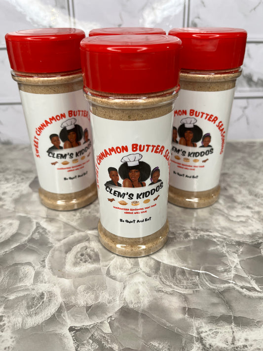 Clem's Kiddos Sweet Cinnamon Butter Seasoning 5.5oz