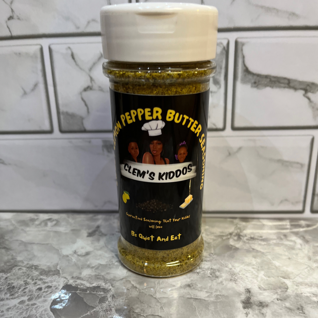 Clem's Kiddos Sweet Lemon Pepper Butter Seasoning 5.5oz