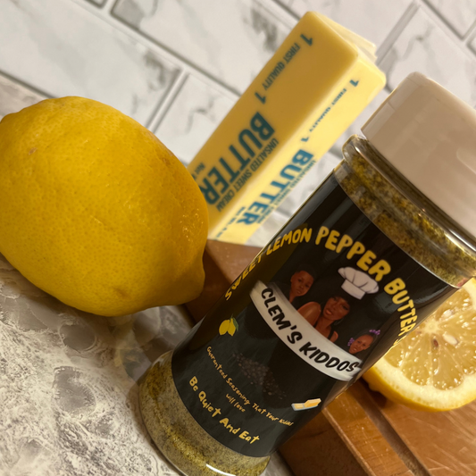 Clem's Kiddos Sweet Lemon Pepper Butter Seasoning 5.5oz